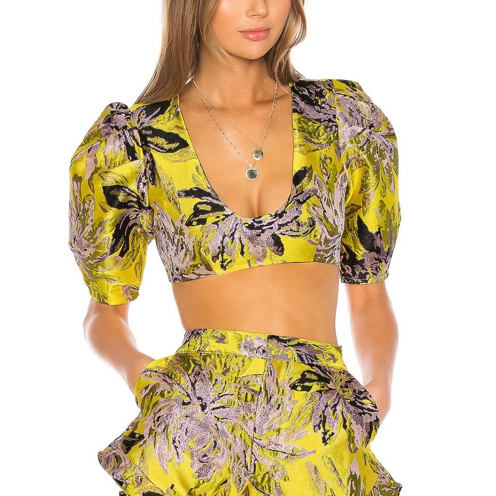 Revolve | Camila Coelho| Kalho Crop Top| Matching Bottom
